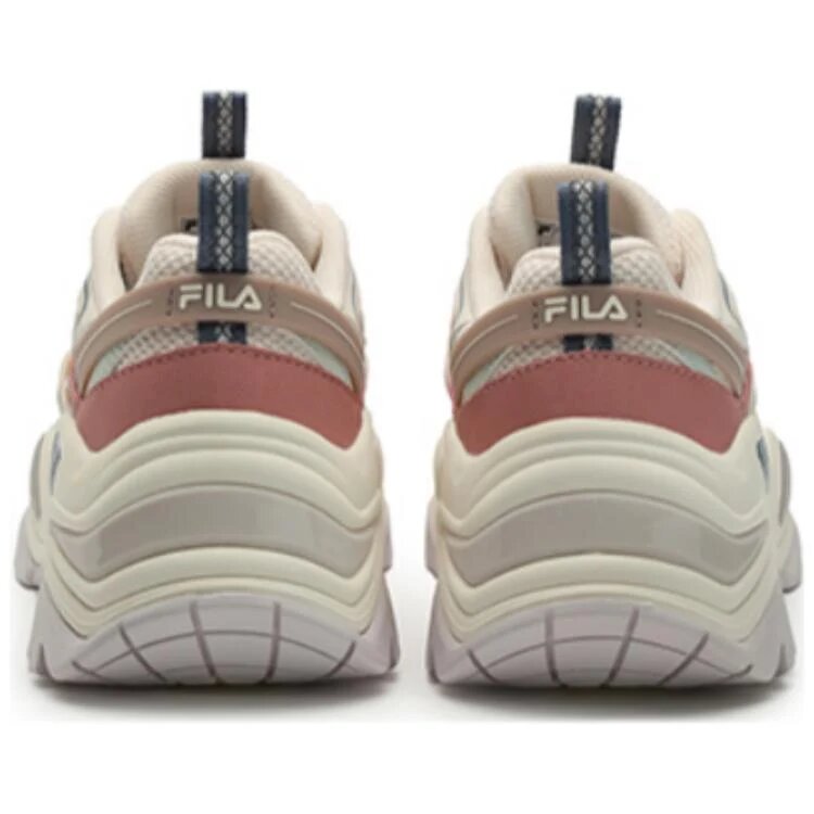 Scarpe basse moderne Sofia 1S Fishbone "Bianco Rosa Blu"