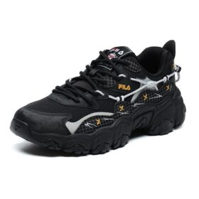 Scarpe basse Pepe Shimada x Fila Nero