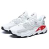 Scarpe basse Wave "Bianco Rosso Grigio"