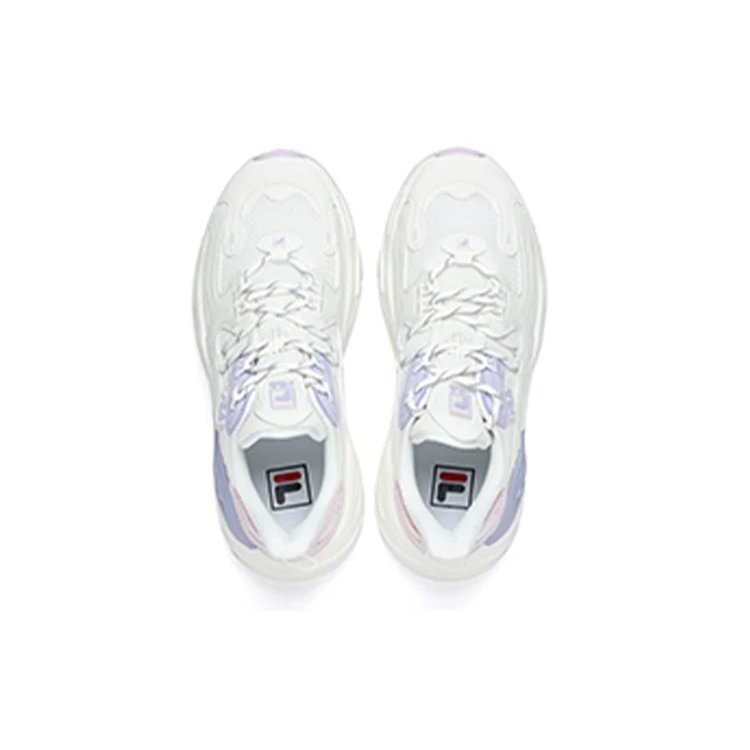 Scarpe basse Wave "Bianco Viola"