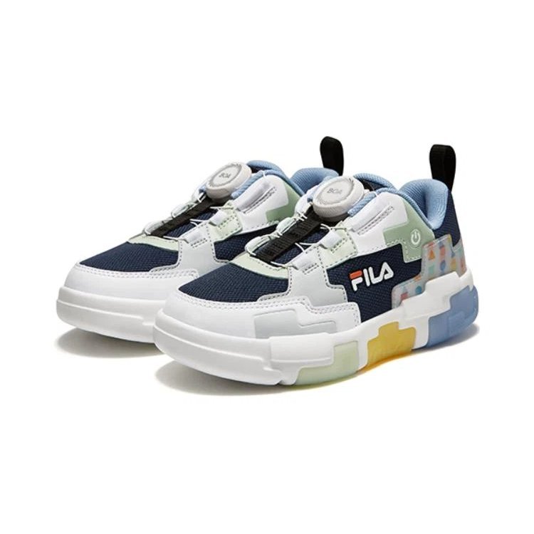 Scarpe BOA Classic "Bianco Nero Blu"