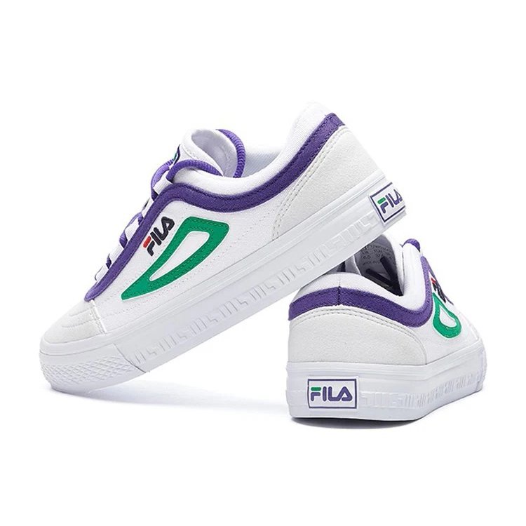 Scarpe casual leggere Bianco/Verde/Viola