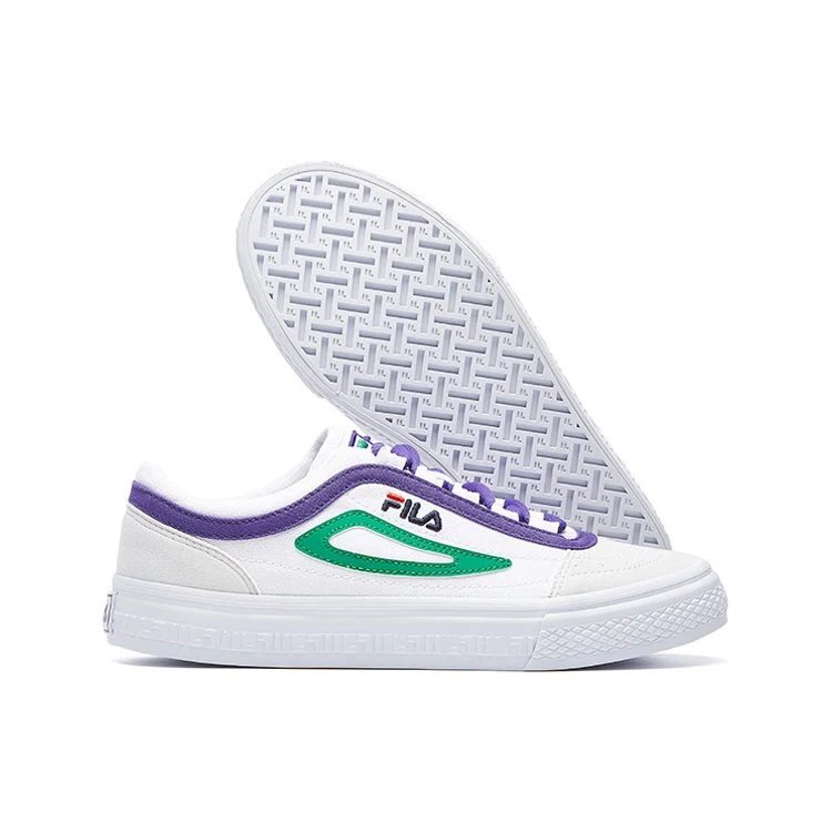 Scarpe casual leggere Bianco/Verde/Viola