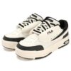 Scarpe casual miste "White Black"