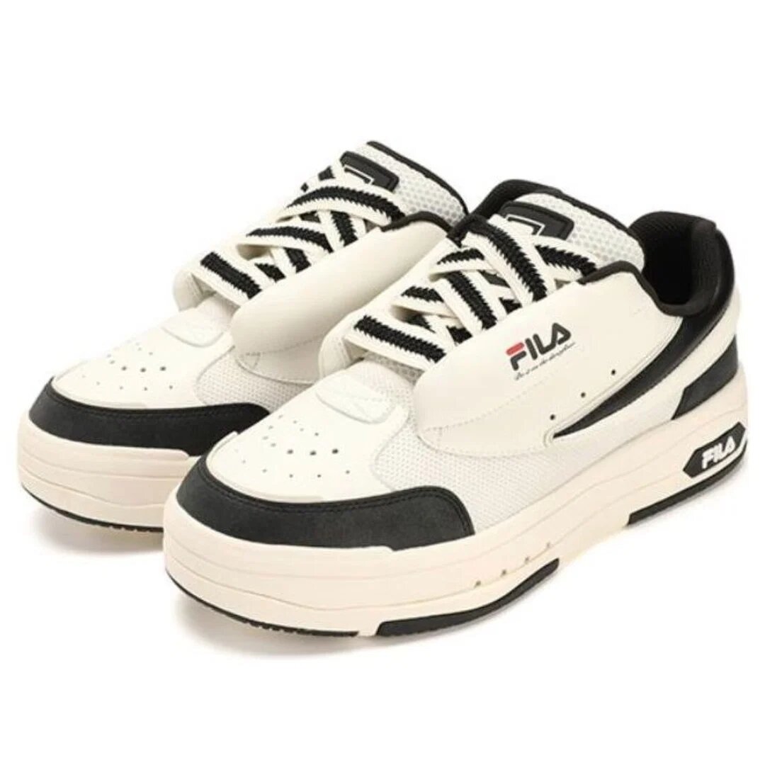 Scarpe casual miste "White Black"