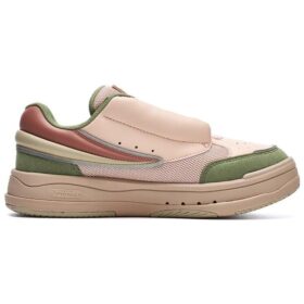 Scarpe casual Mix “Beige-Verde”