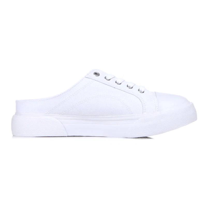 Scarpe casual semi-sportive "Lazy" bianche