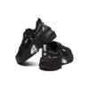 Scarpe con plateau ammortizzanti e dal design massiccio, nere