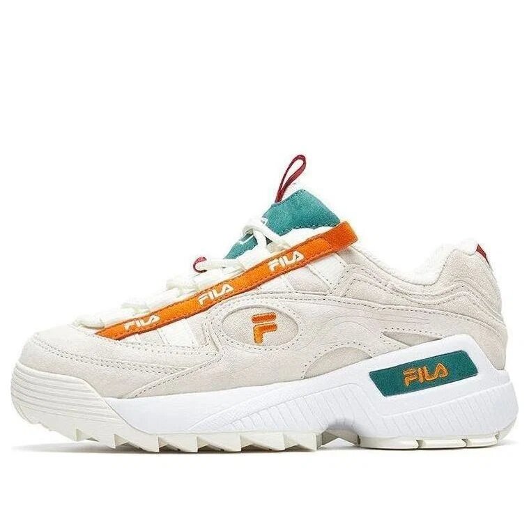 Scarpe D-formation Daddy Verde/Arancione/Bianco