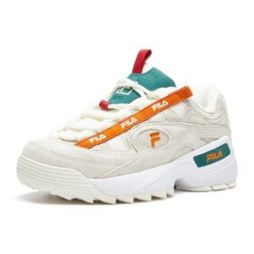 Scarpe D-formation Daddy Verde/Arancione/Bianco