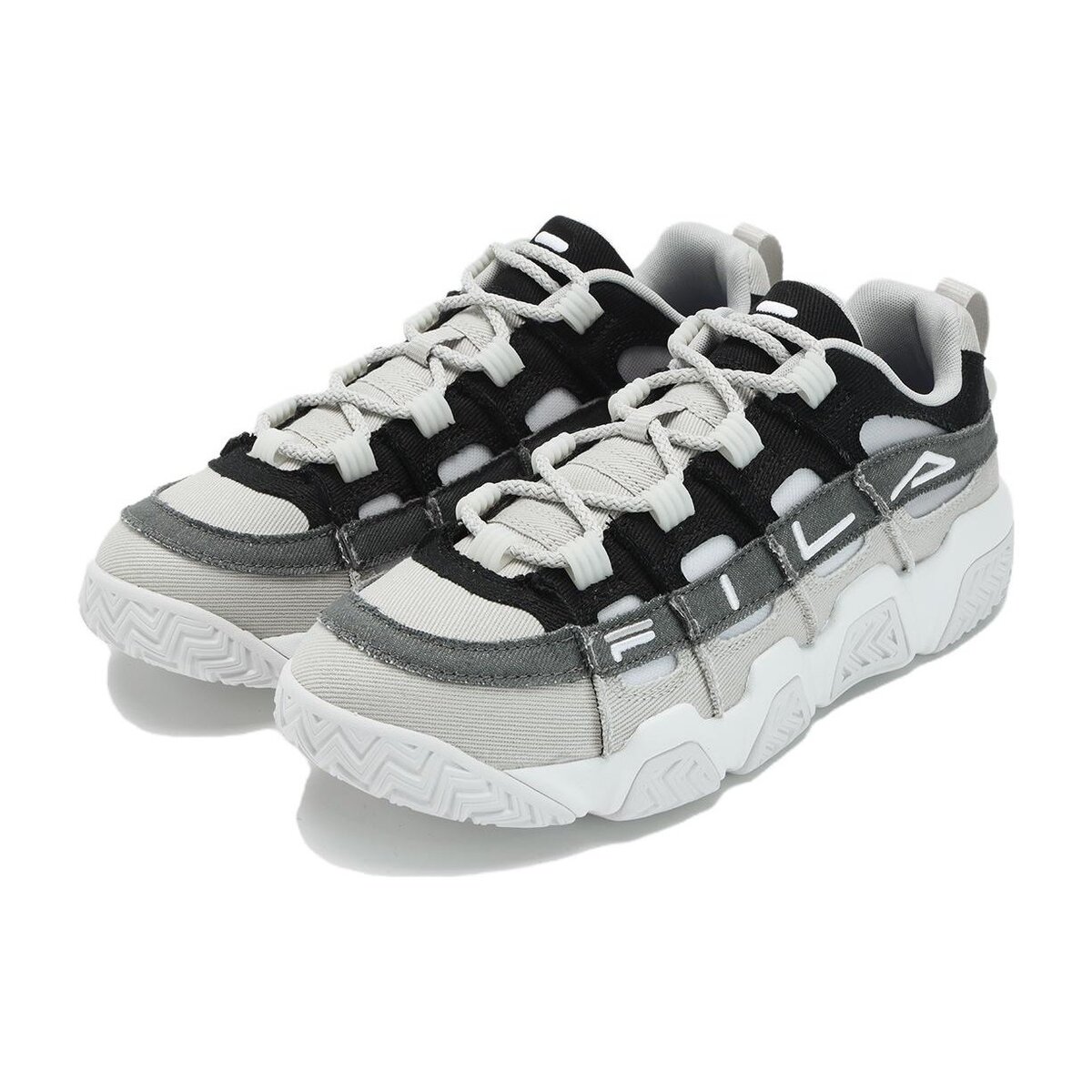Scarpe da basket Barricade "Bianco Grigio Nero"