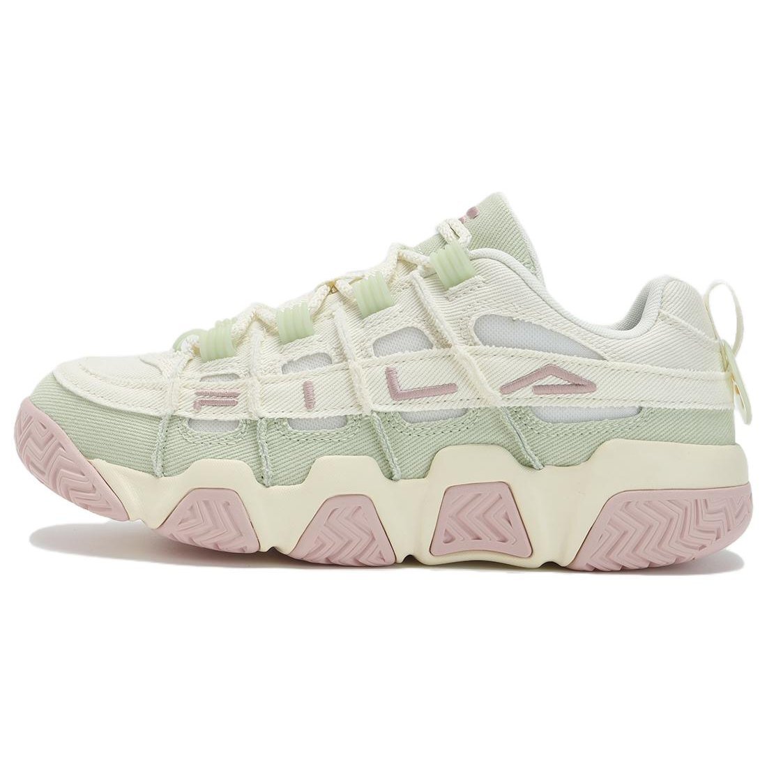Scarpe da basket Barricade "Bianco Verde Rosa"