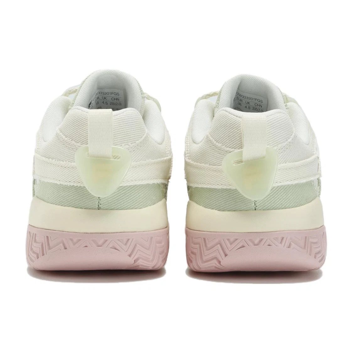 Scarpe da basket Barricade "Bianco Verde Rosa"