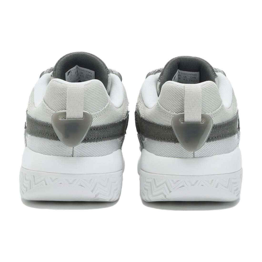 Scarpe da basket Barricade "Grey White"