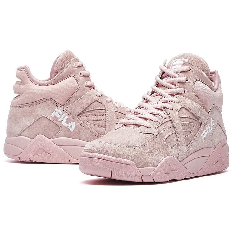 Scarpe da basket Cage Retro rosa