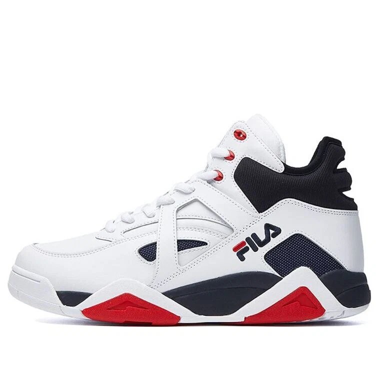 Scarpe da basket Cage "White Navy"