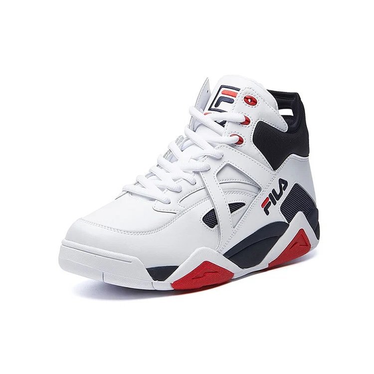 Scarpe da basket Cage "White Navy"