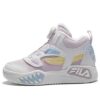 Scarpe da basket lifestyle ad alto stivale "Bianco Rosa Blu"