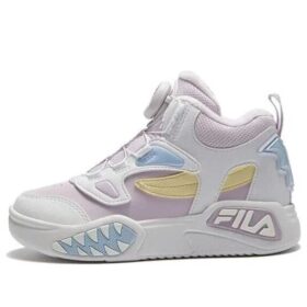 Scarpe da basket lifestyle ad alto stivale "Bianco Rosa Blu"