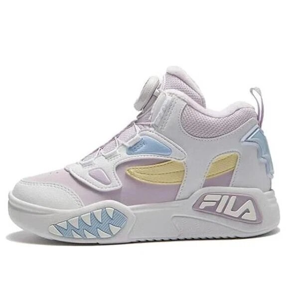 Scarpe da basket lifestyle ad alto stivale "Bianco Rosa Blu"