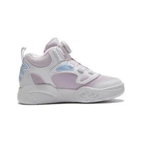 Scarpe da basket lifestyle ad alto stivale “Bianco Rosa Blu”
