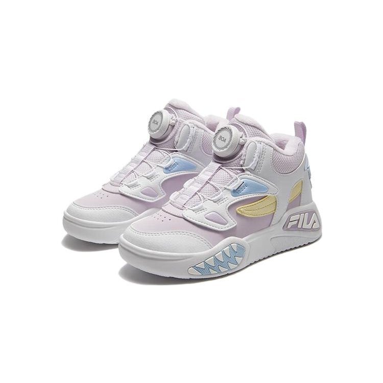 Scarpe da basket lifestyle ad alto stivale "Bianco Rosa Blu"