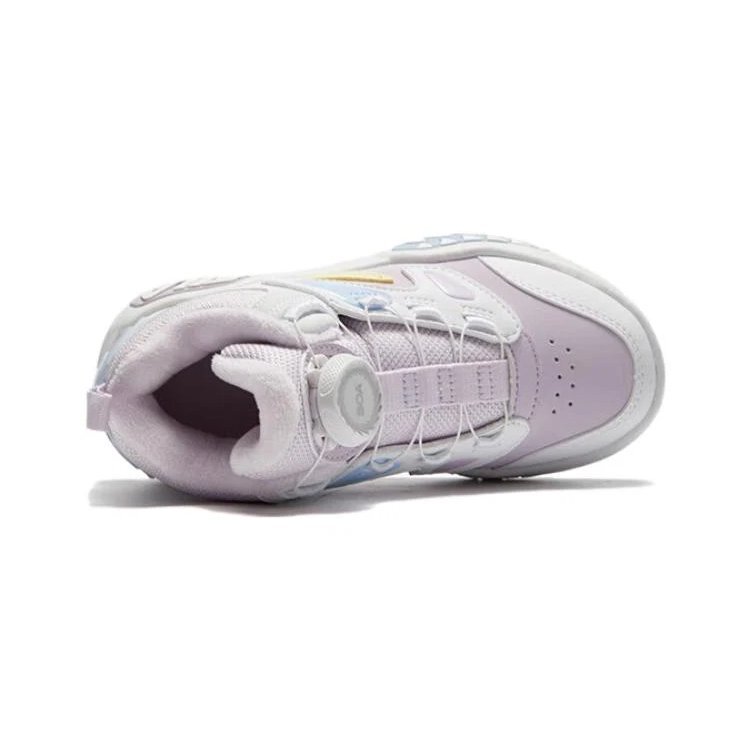 Scarpe da basket lifestyle ad alto stivale "Bianco Rosa Blu"