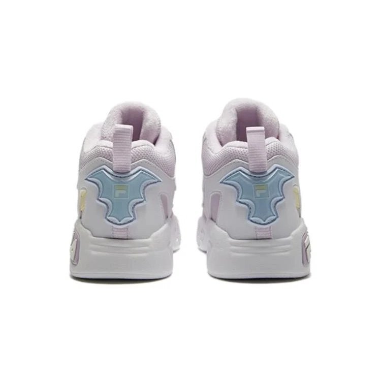Scarpe da basket lifestyle ad alto stivale "Bianco Rosa Blu"