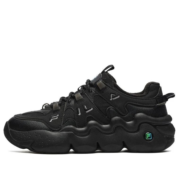 Scarpe da basket retrò Panini We in velluto "Nero"