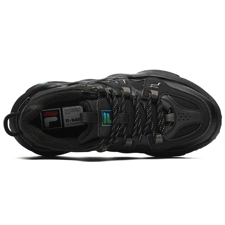 Scarpe da basket retrò Panini We in velluto "Nero"
