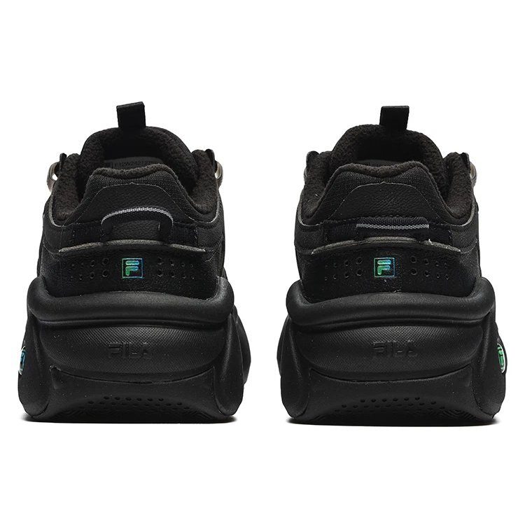 Scarpe da basket retrò Panini We in velluto "Nero"
