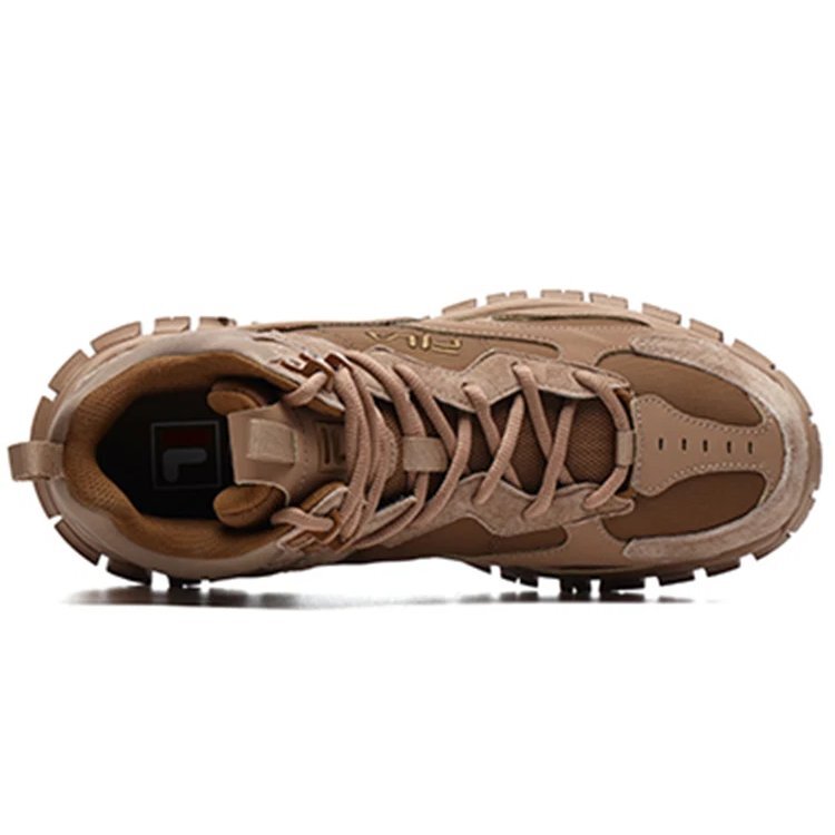 Scarpe da corsa alte Tracer Caffè