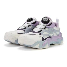 Scarpe da corsa basse “Bianco Viola Blu”