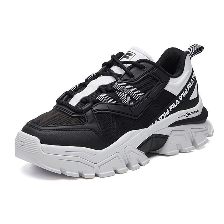 Scarpe da corsa basse Buffer Nero/Bianco