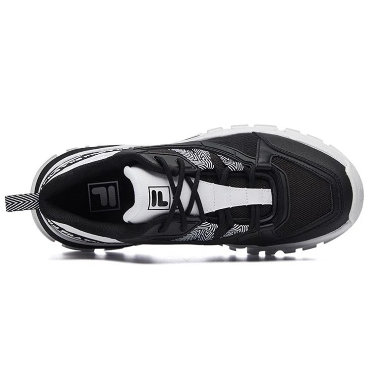 Scarpe da corsa basse Buffer Nero/Bianco