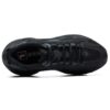 Scarpe da corsa basse con stampa leopardata, nero