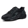 Scarpe da corsa basse con stampa leopardata, nero/verde