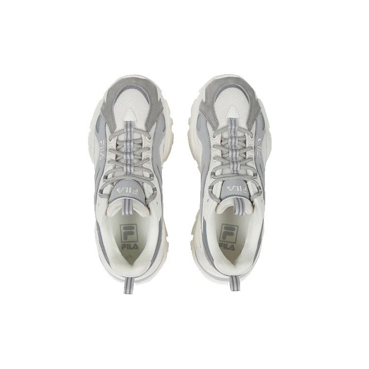 Scarpe da corsa basse File, bianco/grigio