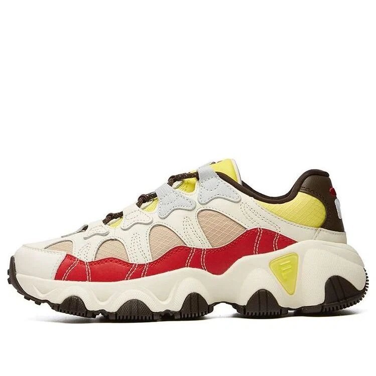 Scarpe da corsa basse Jagger Bianco/Rosso/Giallo