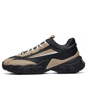 Scarpe da corsa basse Lanvin x Fila Nero/Giallo