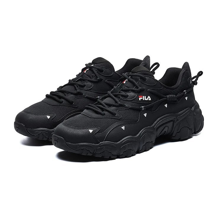 Scarpe da corsa basse "Nero Bianco"