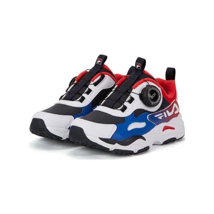 Scarpe da corsa BOA "Bianco Blu Rosso"