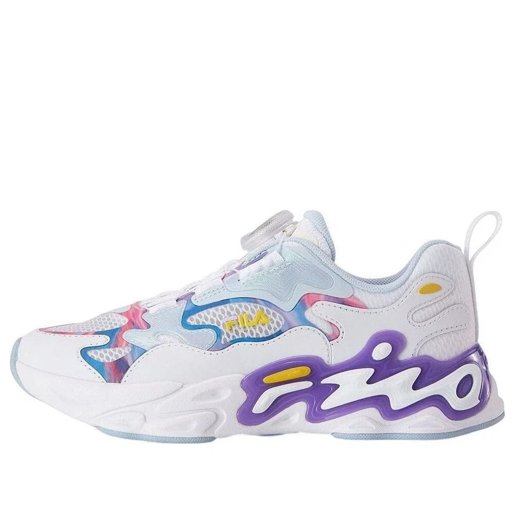 Scarpe da corsa BOA "White Blue Pink"