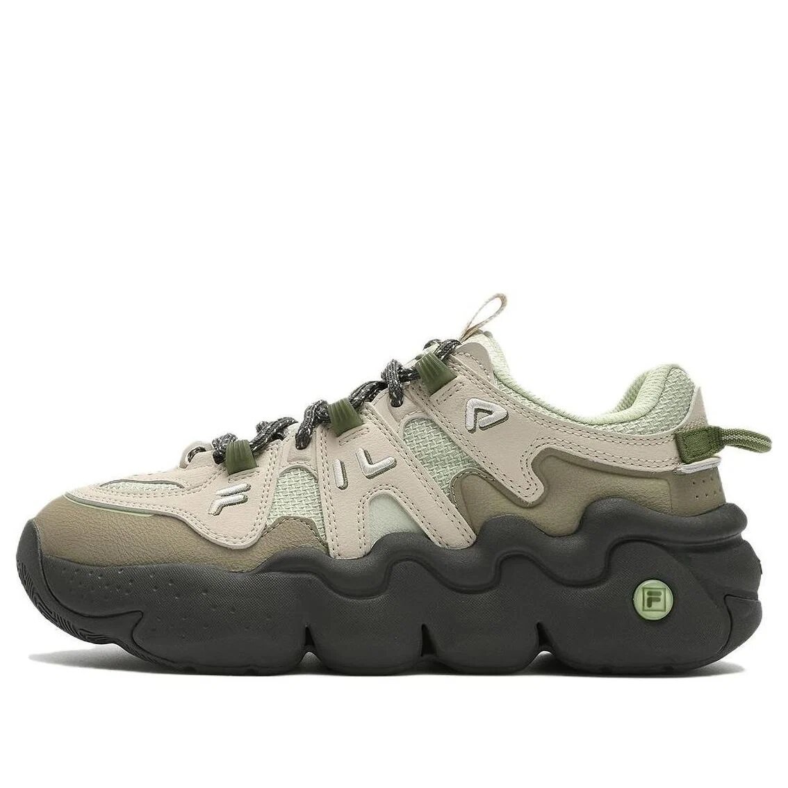 Scarpe da corsa Panini "Beige Verde"