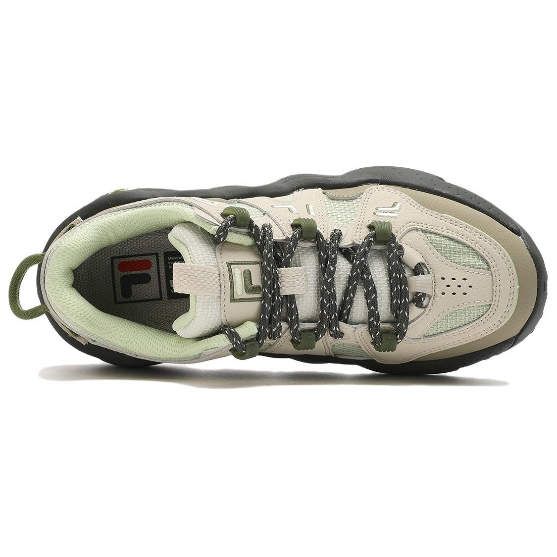 Scarpe da corsa Panini "Beige Verde"