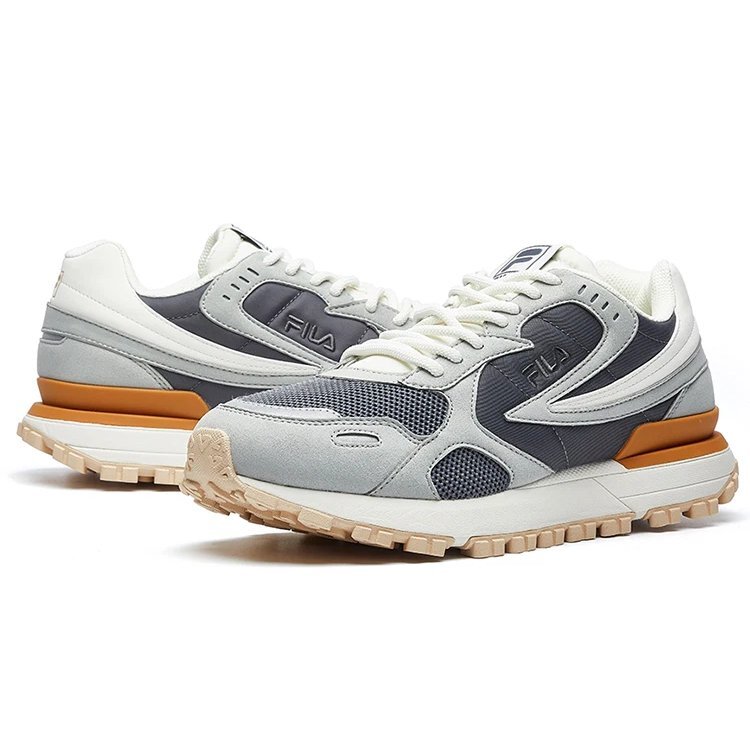 Scarpe da corsa Rambler Retro Grigio/Marrone