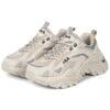 Scarpe da corsa retrò Bianco/Grigio/Giallo