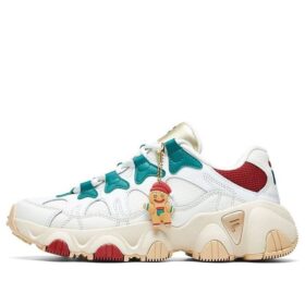 Scarpe da corsa retrò Jagger Ginger Man Bianco/Marrone