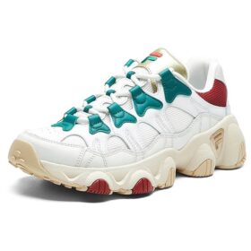 Scarpe da corsa retrò Jagger Ginger Man Bianco/Marrone