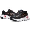 Scarpe da corsa retrò Jagger Nero/Arancione